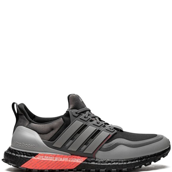 adidas Ultra Boost All Terrain mens shoes - Black/gray/shock red main image 6